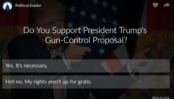 poll trump background checks