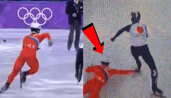 north korea skater foul play