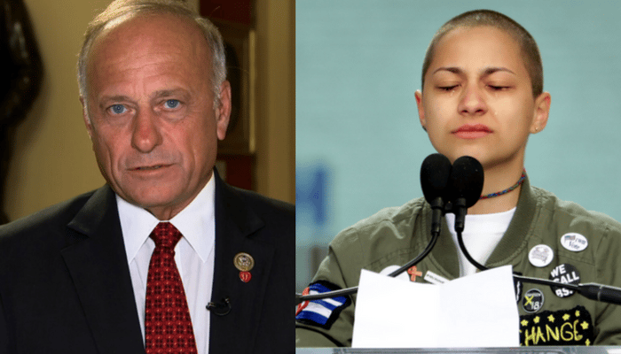 steve king emma gonzalez