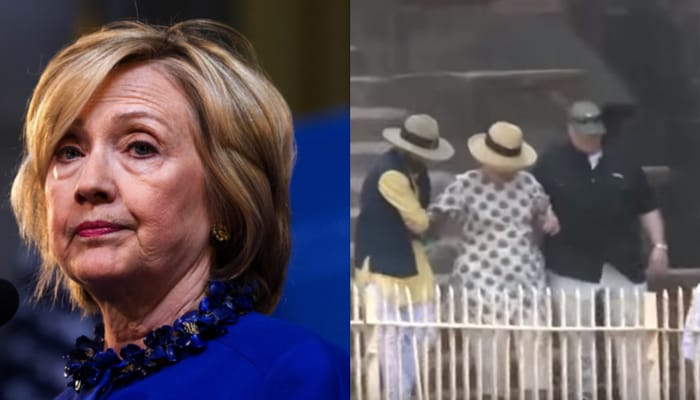 hillary clinton wrist bathtub