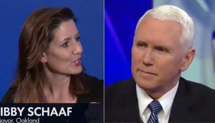 mike pence Libby Schaaf