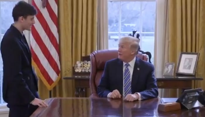Kashuv melania trump