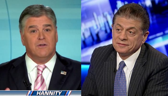 sean hannity judge napolitano