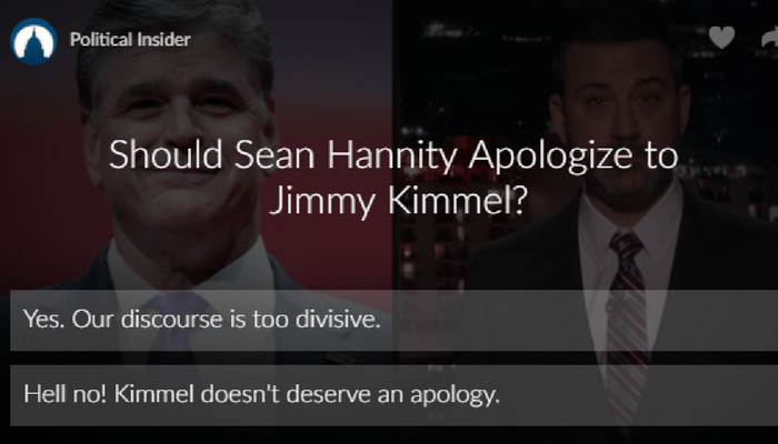 kimmel apologize hannity