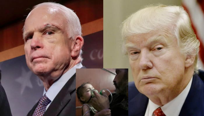 mccain blame trump syria
