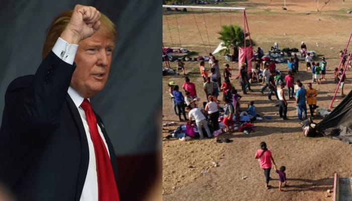 trump mexico caravan