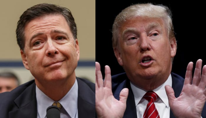 comey trump hands
