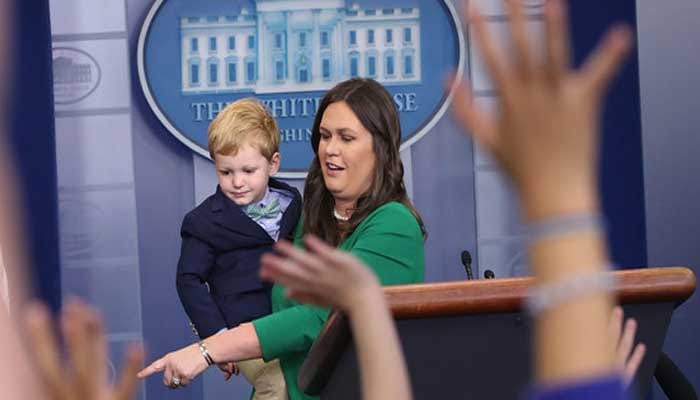 Sarah Huckabee Sanders Jim Acosta