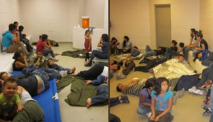 obama cages immigration