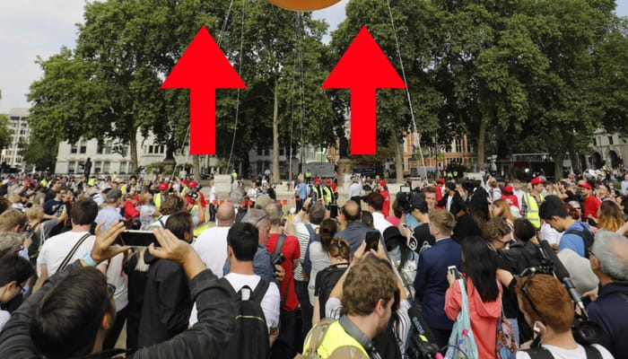 Trump London protest