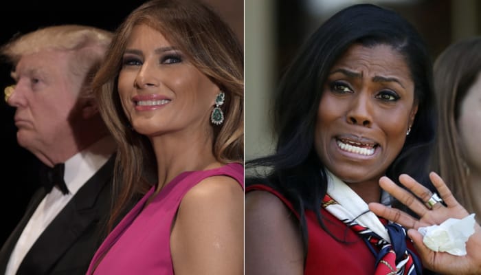 melania trump omarosa