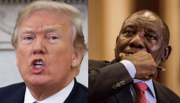 trump south africa