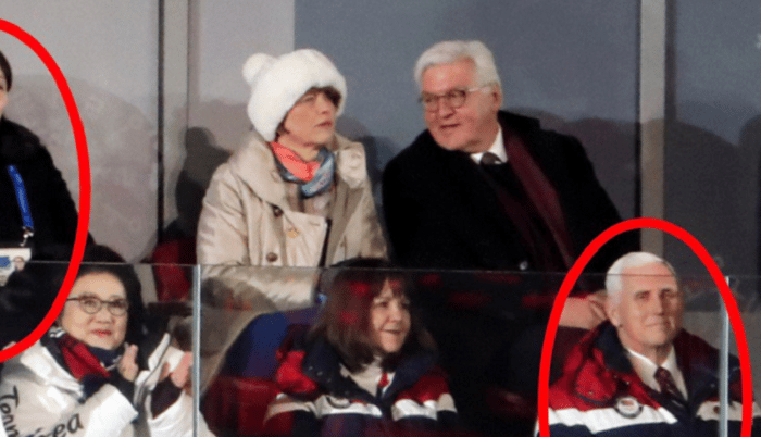 mike pence kim jong un sister