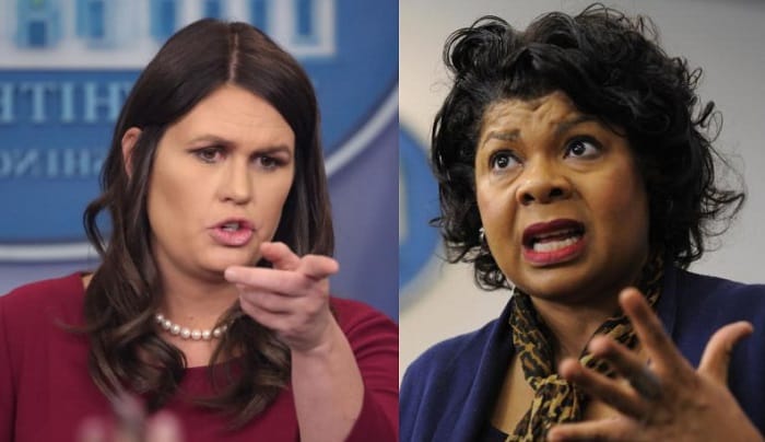 Sarah Sanders April Ryan