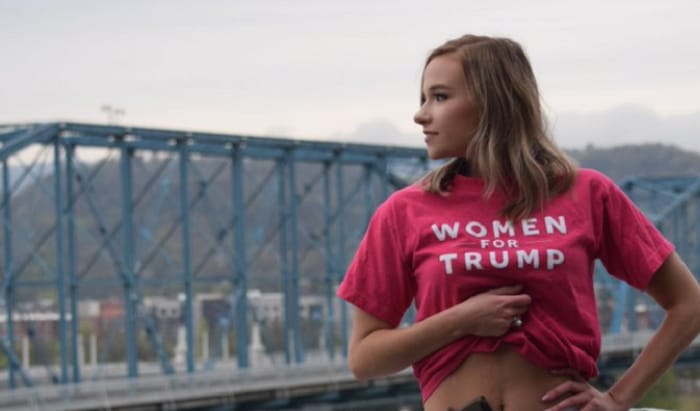 pro-Trump grad photo