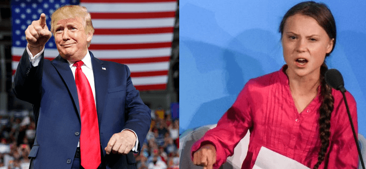 Thunberg Trump