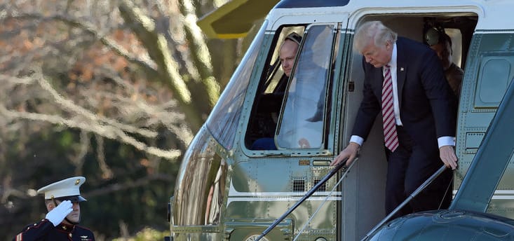 Trump thanks police