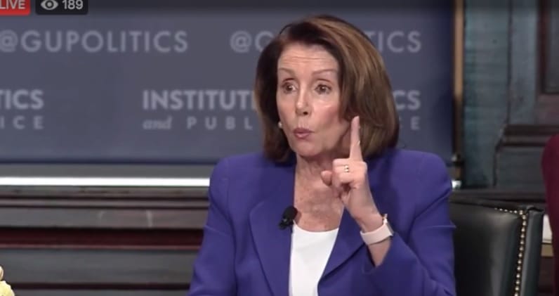 Nancy Pelosi crumbs