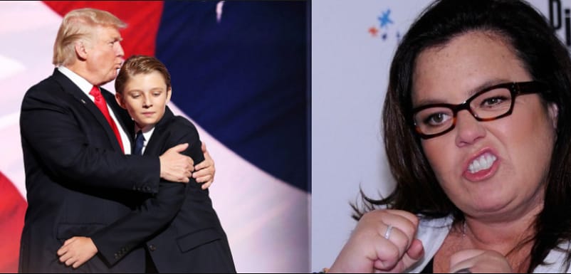 rosie o'donnell barron trump