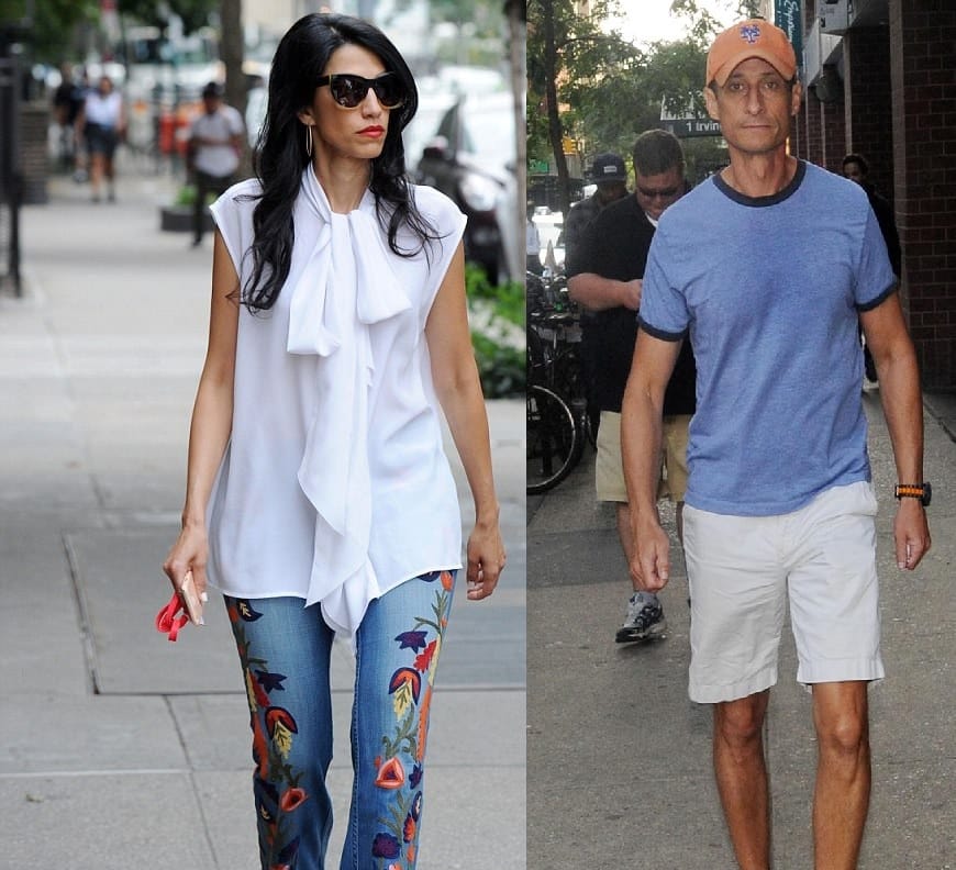 weiner abedin spotted