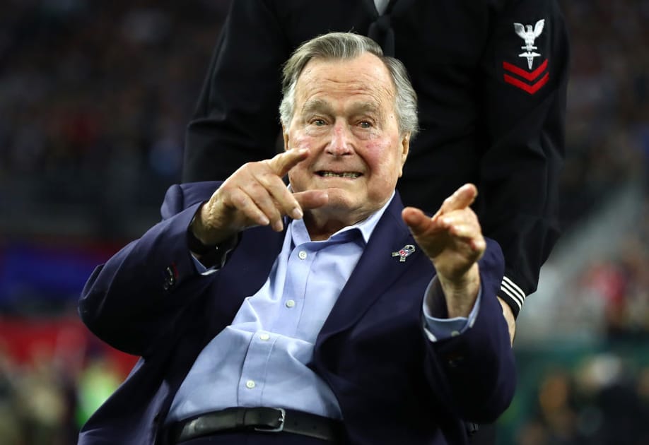 bush released hospital