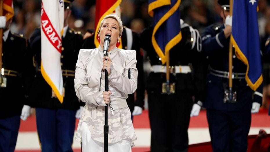 pink national anthem