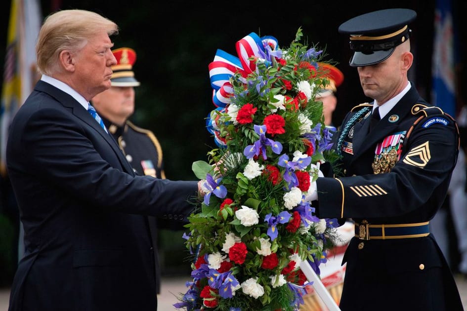 trump memorial day