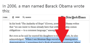 obama mexican flags