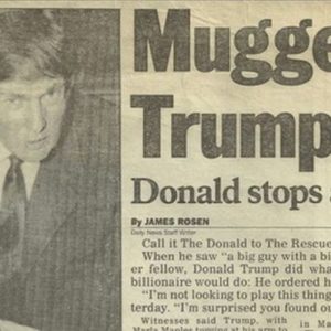 trump mugging