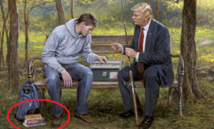 pro-Trump painting