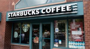 Starbucks sales down