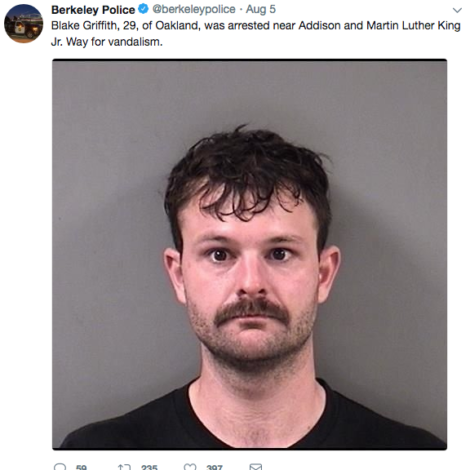 Berkeley Police Antifa Mugshots Posted Online After Violence