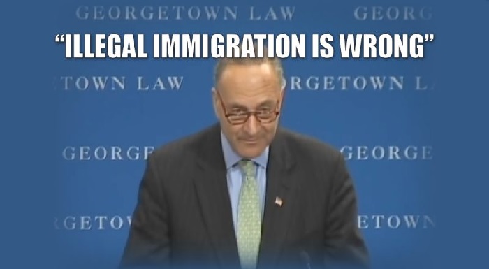 trump schumer illegal immigration video