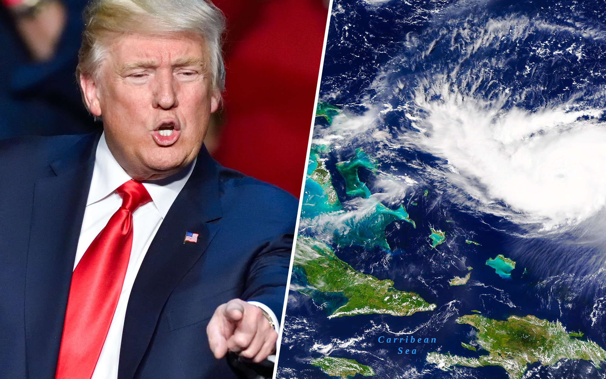 Island Reels After Disaster Supplies Found, Trump Vindicated
