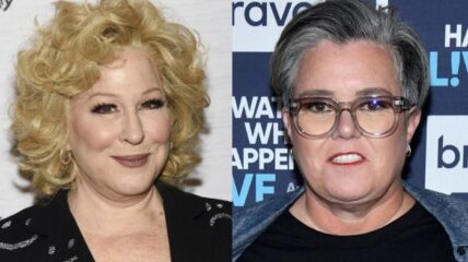 Hollywood Bette Midler Rosie O'Donnell