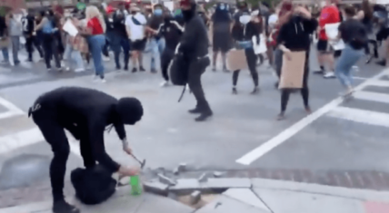 Videos Of Alleged Antifa Members Instigating Violence Go Viral On Social Media