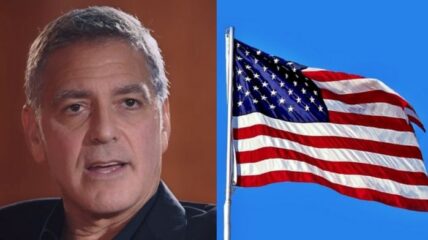 Clooney American Flag