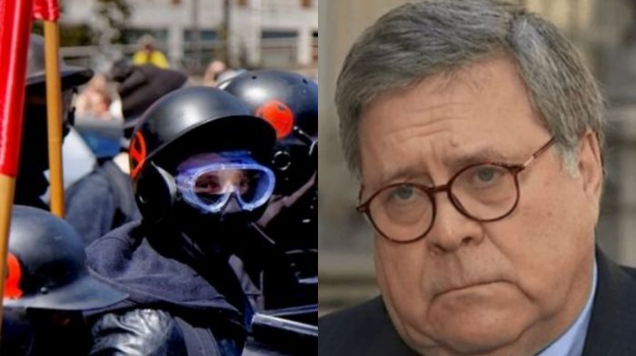 US Attorney General William Barr blames extremist groups for violence during protests
