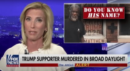 Laura Ingraham Blasts Democrats' 'Deafening Silence' After The Murder Of Black Trump Supporter