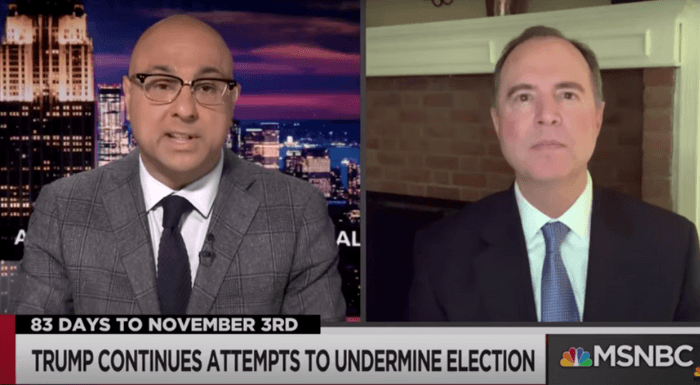 Adam Schiff Says ‘No Racist Appeal' Or 'Political Dirty Trick Beyond The Pale’ For Trump