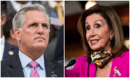 House Minority Leader Kevin McCarthy threatened to oust Nancy Pelosi if she attempts to impeach Trump as a means to stop his SCOTUS nominee.