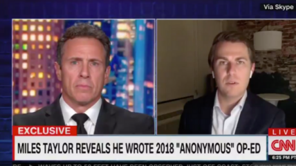 'Anonymous' Miles Taylor Claims Trump Has ‘Almost Nazi-Like Immigration Policies’