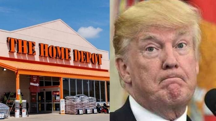 Home Depot Trump