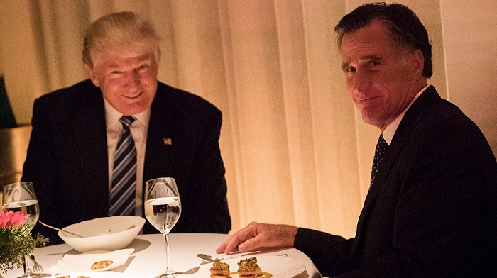 Trump took to social media and slammed Mitt Romney as a "RINO" after the Senator called his attempts to contest the election "undemocratic."