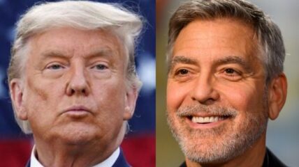 Trump Clooney