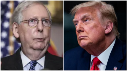 President Trump called out Mitch McConnell after the Senate Majority Leader congratulated President-elect Joe Biden.