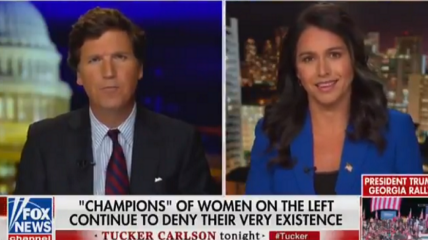 Tulsi Gabbard, in an interview with Tucker Carlson, blasted her own Democrat party for eliminating gendered language from the official House rules.