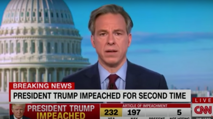 Jake Tapper said that Republicans who “are in a state of denial about the fact that he incited this riot” and believes the GOP needs a political exorcism.