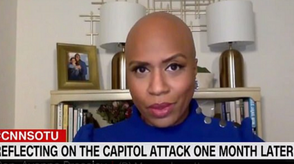 Representative Ayanna Pressley said she felt a "deep and ancestral" terror at the hands of "white supremacist mobs" during last month's riot at the Capitol.