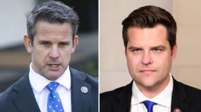 Florida congressman Matt Gaetz challenged anti-Trump Republican Adam Kinzinger (IL) to "bring it" after the latter named Gaetz as a target for his newly formed PAC.